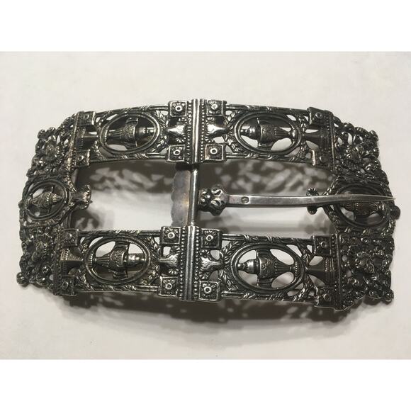 Antique Dutch Silver Buckle main image 5